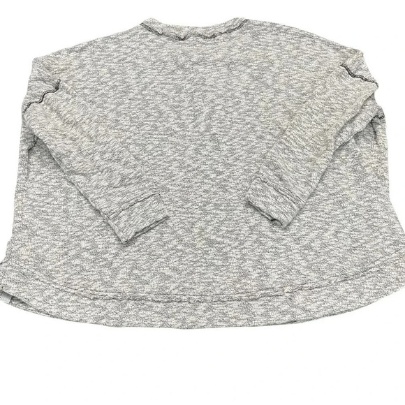 Free People Beach oversized gray pullover Henley. XS. EUC - Picture 2 of 9